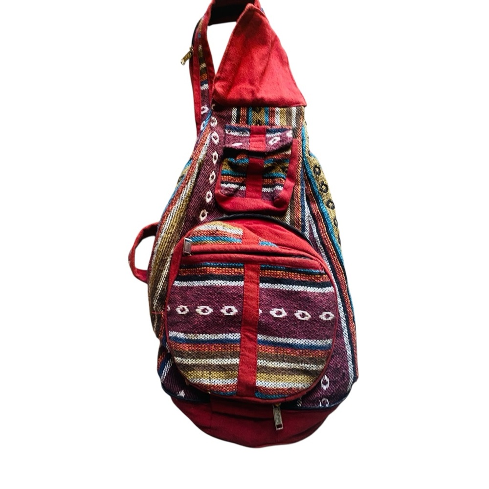 MONTANA Tapestry Sling Bag Backpack Collapsable